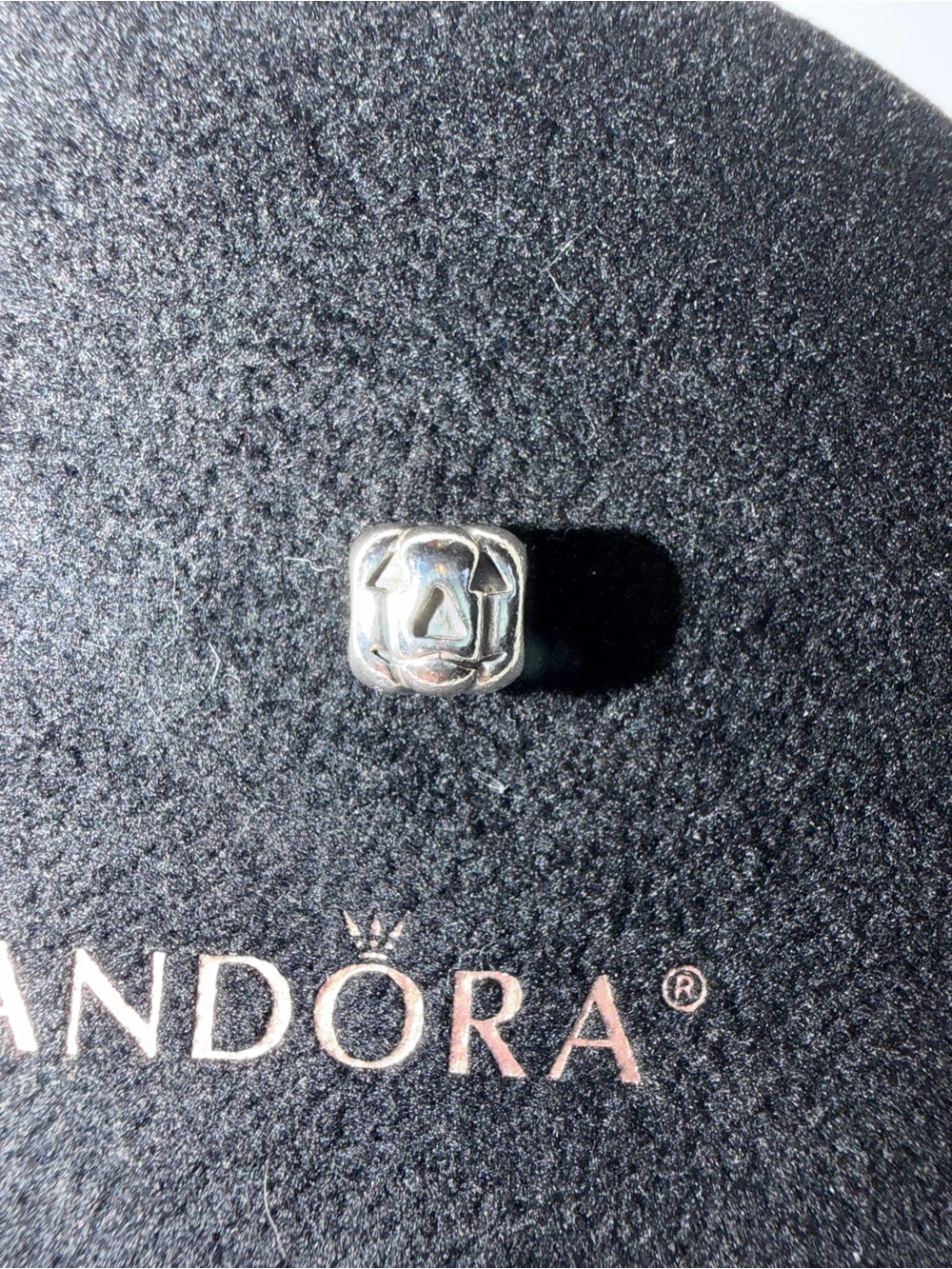 Pandora Sterling Silver Jack-O-Lantern Charm - Silver ULTRA RARE RETIRED